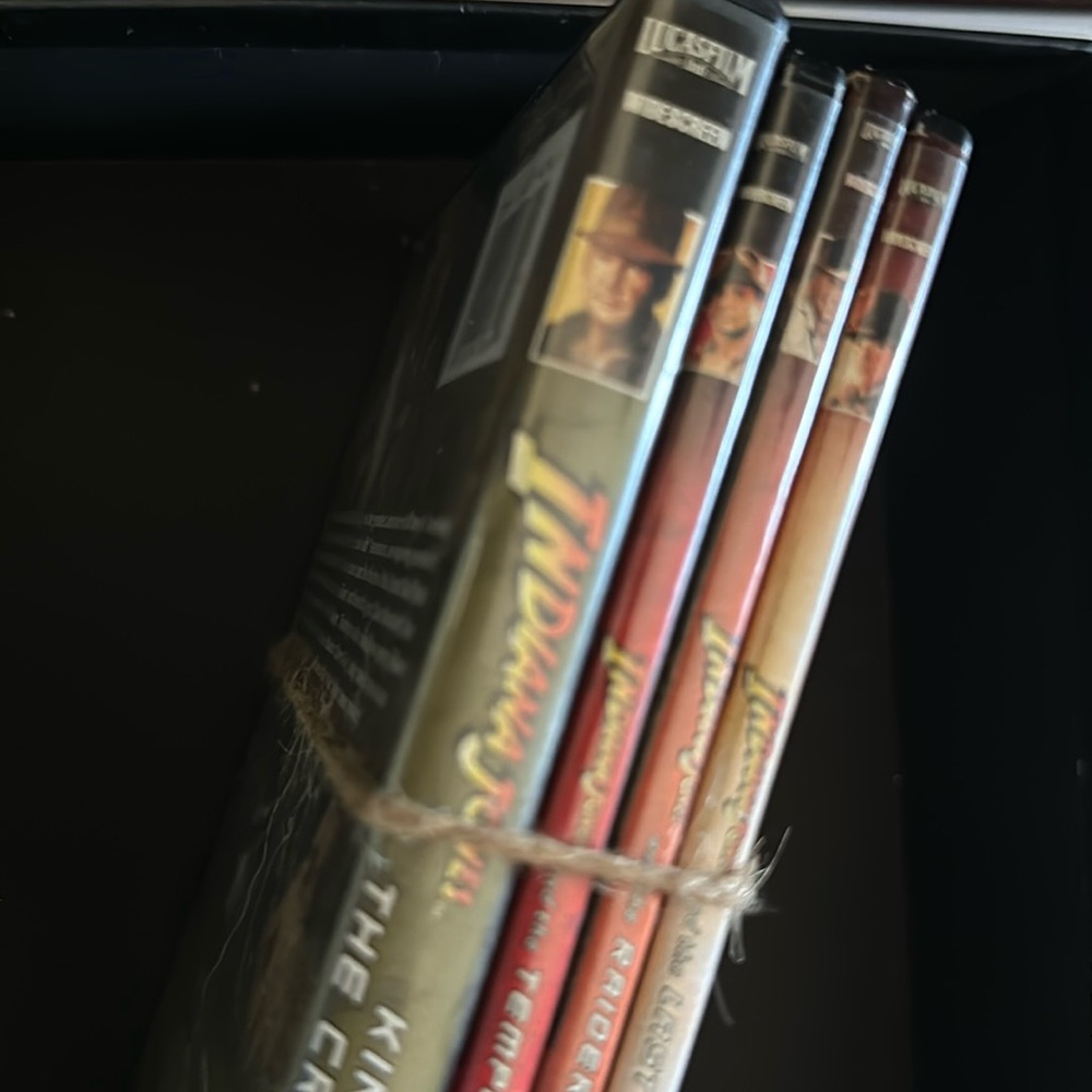 Indiana Jones’s 4 dvd collection